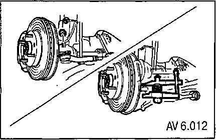 3. Ослабьте контровочную гайку наконечника рулевой тяги.